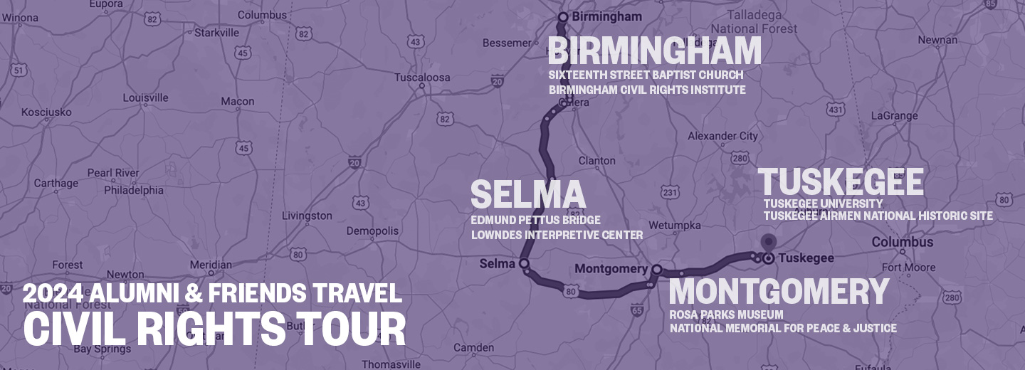 Alumni Travel - Civil Rights Tour graphic