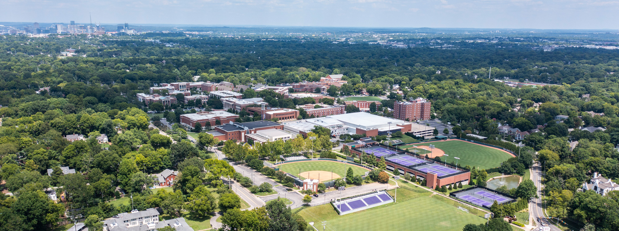 Campus aerial image