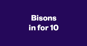 Bisons in for 10 box